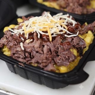Brisket Mac and Cheese Entree
