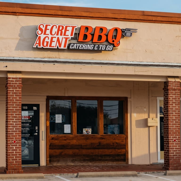 Welcome to Secret Agent BBQ