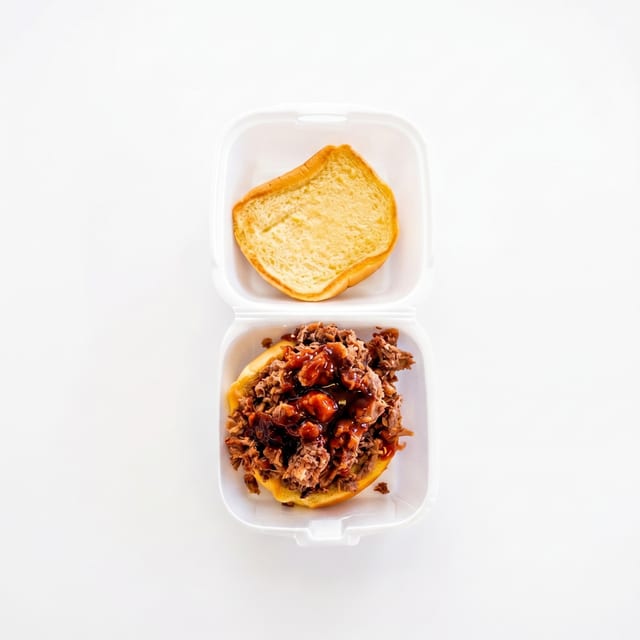 Pulled Pork Sandwich.